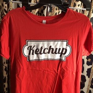 Vintage Ketchup Red Women's Short Sleeve Tee